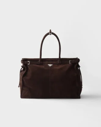 Torba z zamszu Prada Bonnie Torba z zamszu Prada Bonnie