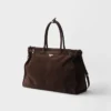 Torba z zamszu Prada Bonnie Torba z zamszu Prada Bonnie
