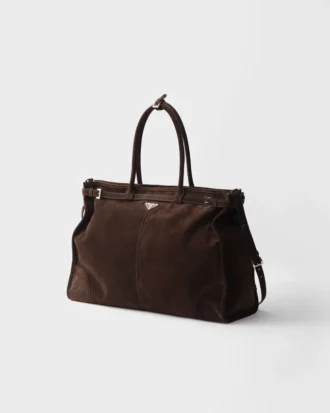 Torba z zamszu Prada Bonnie Torba z zamszu Prada Bonnie