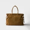 Torba z zamszu Prada Bonnie Torba z zamszu Prada Bonnie