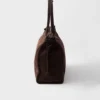 Torba z zamszu Prada Bonnie Torba z zamszu Prada Bonnie