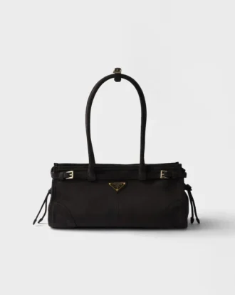 Torebka Prada Bonnie Medium z zamszu