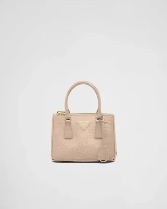 Torebka Prada Galleria Mini ze skóry jaszczurki