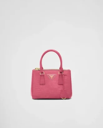 Torebka Prada Galleria Mini ze skóry jaszczurki