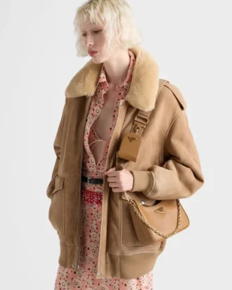 Torebka Prada Re-Edition 2005 ze skóry Saffiano