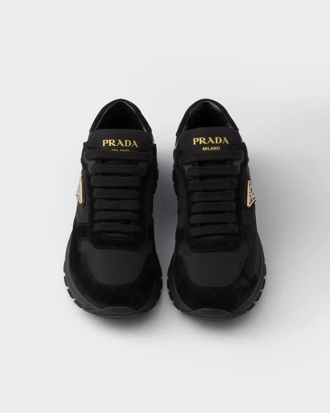 Trampki Prax 2.0 z Re-Nylonu i zamszu Trampki Prax 2.0 z Re-Nylonu i zamszu