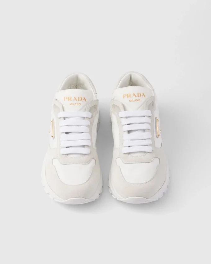 Trampki Prax 2.0 z Re-Nylonu i zamszu Trampki Prax 2.0 z Re-Nylonu i zamszu