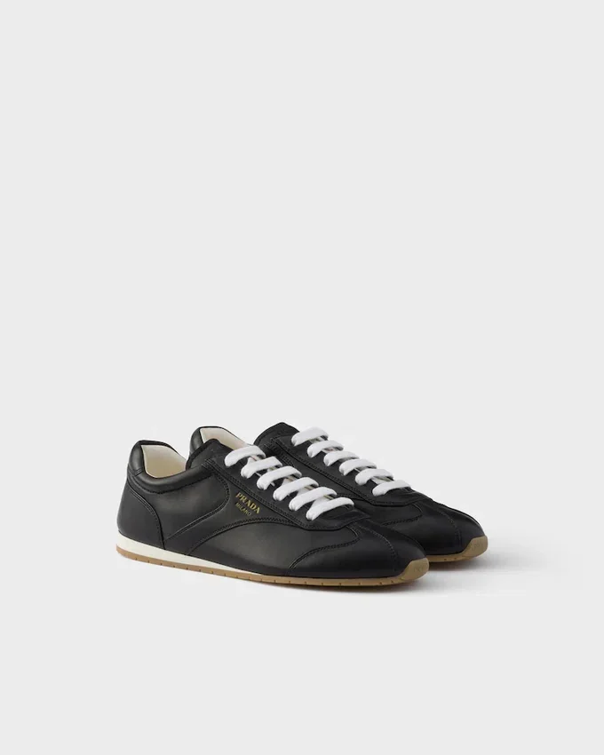 Trampki ze skóry nappa Trampki ze skóry nappa
