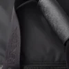 Walizka na kółkach z tkaniny Re-Nylon i skóry Saffiano Walizka na kółkach z tkaniny Re-Nylon i skóry Saffiano