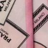 Wąski szalik z drukowanego jedwabnego twillu Wąski szalik z drukowanego jedwabnego twillu
