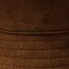 Zamszowa czapka typu bucket Zamszowa czapka typu bucket