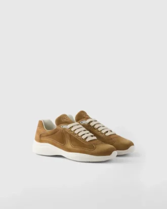 Zamszowe trampki Prada America’s Cup