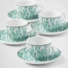 Zestaw czterech porcelanowych filiżanek do espresso – Vienna Green Zestaw czterech porcelanowych filiżanek do espresso – Vienna Green