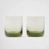 Zestaw dwóch kryształowych szklanek typu tumbler – Plinth Zestaw dwóch kryształowych szklanek typu tumbler – Plinth