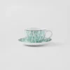 Zestaw dwóch porcelanowych filiżanek do cappuccino – Vienna Green Zestaw dwóch porcelanowych filiżanek do cappuccino – Vienna Green