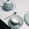 Zestaw dwóch porcelanowych filiżanek do herbaty – Vienna Green Zestaw dwóch porcelanowych filiżanek do herbaty – Vienna Green