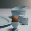 Zestaw dwóch porcelanowych kubeczków na jajka – Celadon