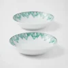 Zestaw dwóch porcelanowych miseczek na sos – Vienna Green