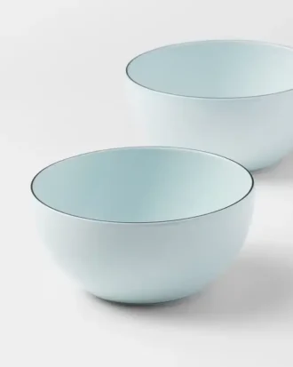 Zestaw dwóch porcelanowych misek – Celadon