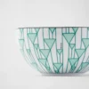 Zestaw dwóch porcelanowych misek do zupy – Vienna Green