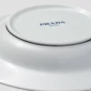 Zestaw dwóch porcelanowych talerzy do zupy – szachownica Zestaw dwóch porcelanowych talerzy do zupy – szachownica