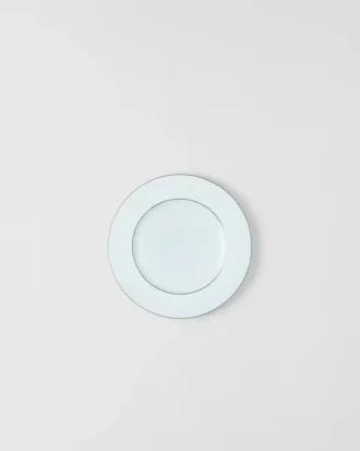 Zestaw dwóch porcelanowych talerzy obiadowych – Celadon