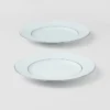 Zestaw dwóch porcelanowych talerzyków deserowych – Celadon Zestaw dwóch porcelanowych talerzyków deserowych – Celadon